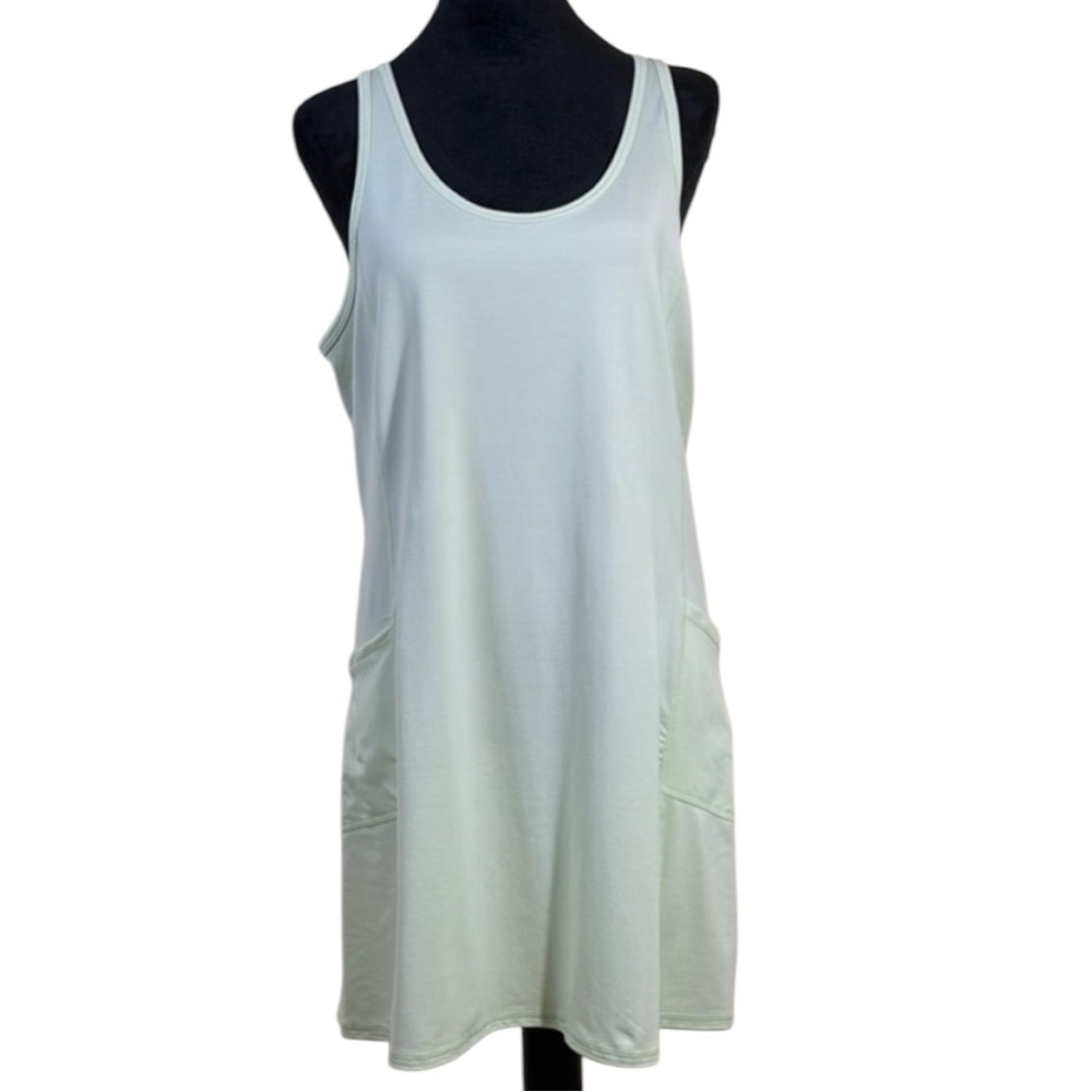 Calvin Klein Dress Green Tank Midi Athletic in Size M  NWT‎